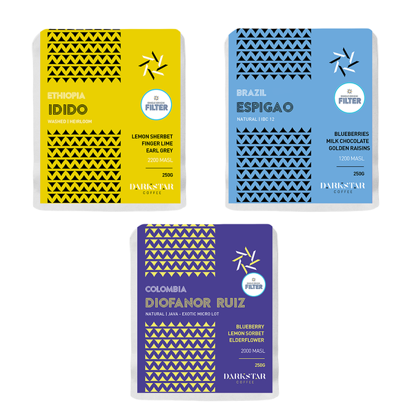 Single Origin Filter Roasters Choice 3 x 250g