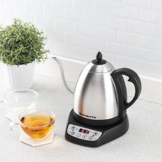 Bonavita 1.0L Variable Temp Gooseneck Kettle - Darkstar Coffee