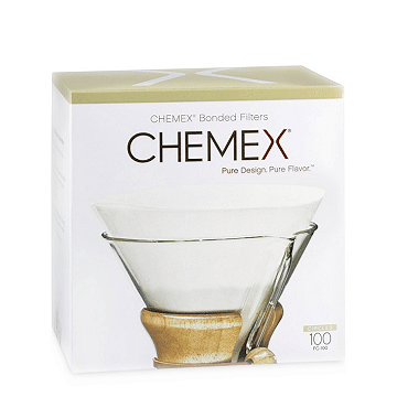 Chemex 6 Cup Pre-Folded Circle Filters, 100pk - Darkstar Coffee