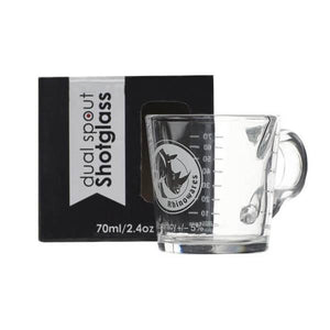 Rhino Double Spout Shot Glass - DarkStar Coffee